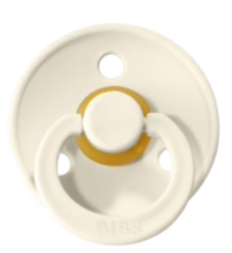 BIBS Denmark Ivory Bib Dummies Husk and Will