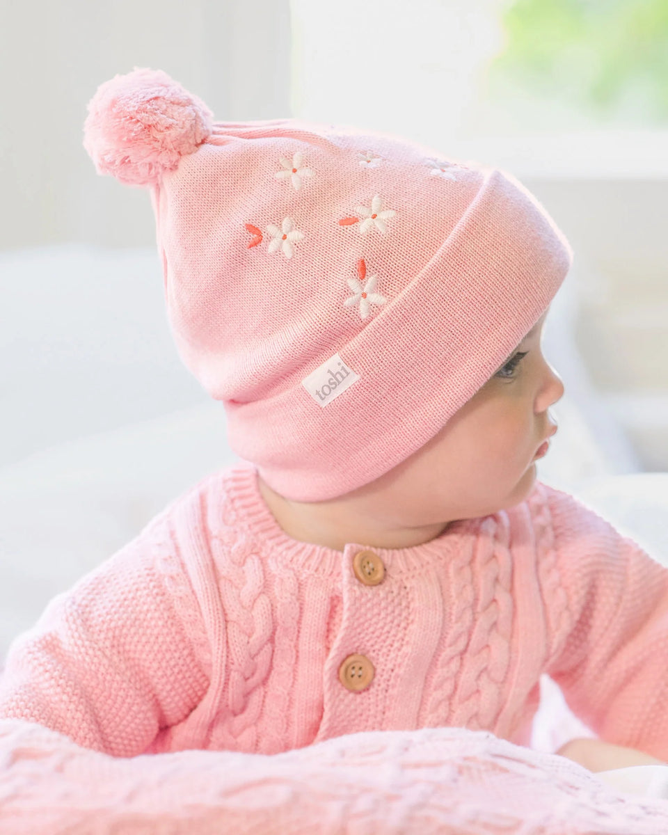 Organic Cardigan Yummy Misty Rose - Toshi – Husk and Will
