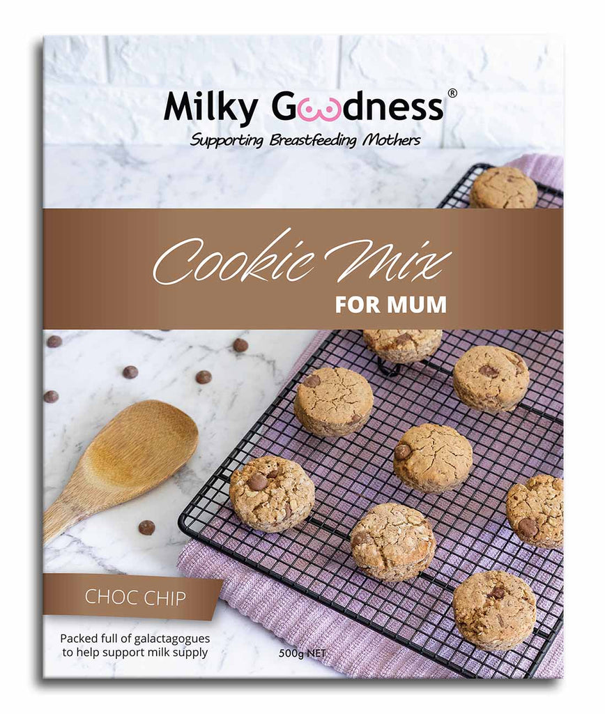 Milky goodness choc chip cookies packet mix