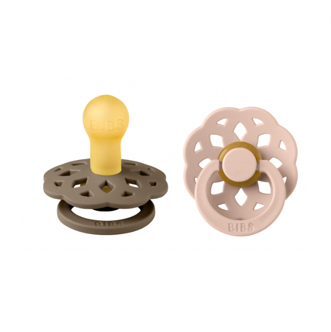 Bib DenmarkBoheme Dark Oak/Blush Bib Dummies Husk and Will