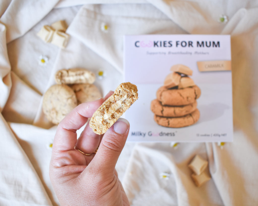 Milky Goodness lactation cookies for mums 