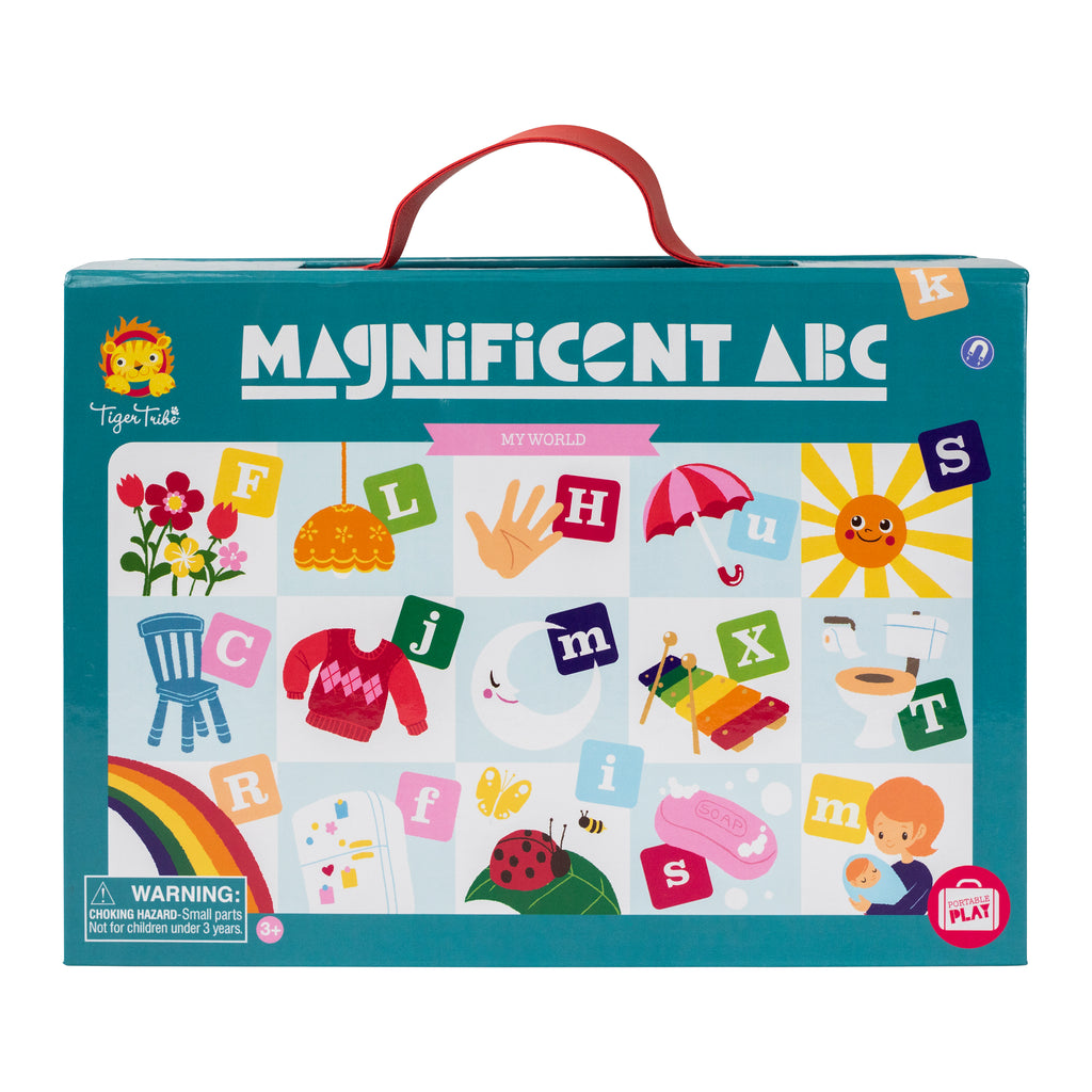 Tiger Tribe Magnetic ABC Activity game