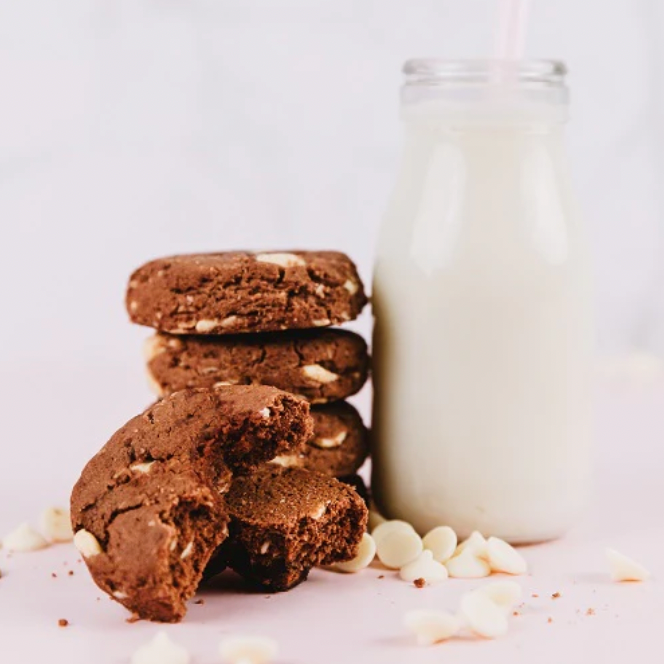 Double Choc Cookies Milky Goodness Lactation Cookies Husk and Will