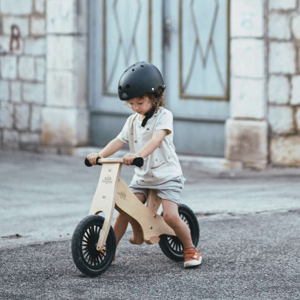 Kinderfeets toddler balance bike natural 