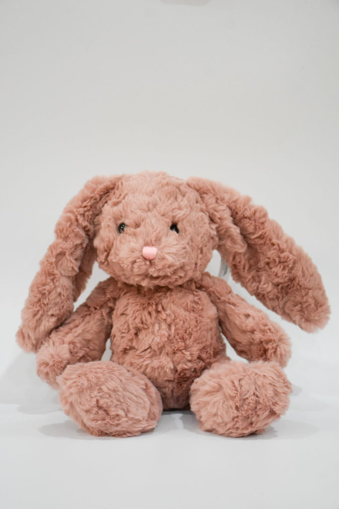 Soft bunny toy pink